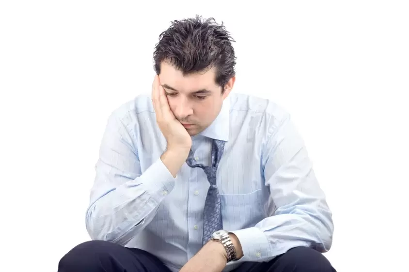 Un homme a pensé à la décharge pendant son excitation